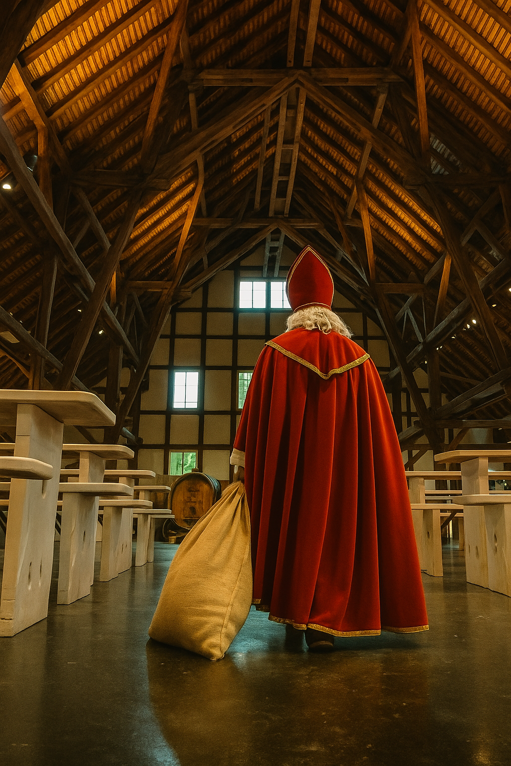 Nikolaus im Weinbaumuseum